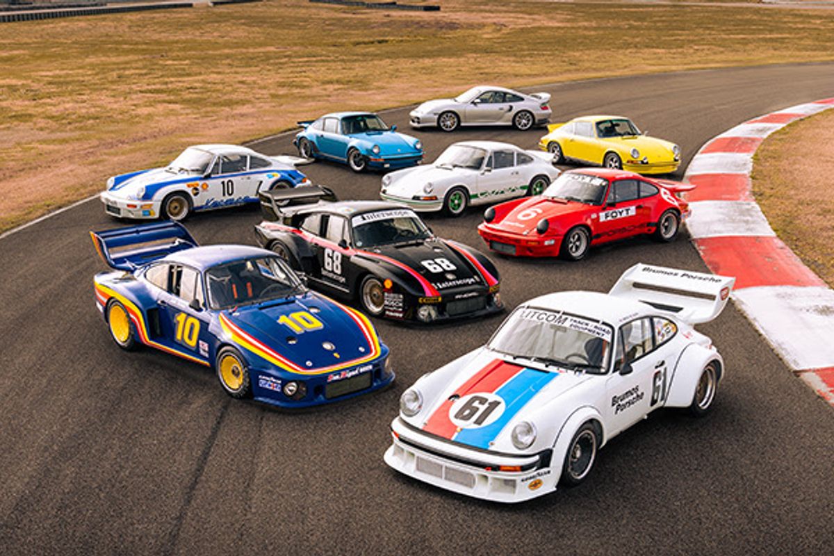 Nine significant Porsches from The Lloyd Hawkins Collection at Goodings