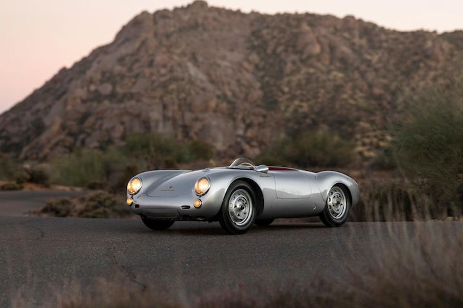 Iconic Porsche 550 Spyder at Bonhams Amelia Island Auction