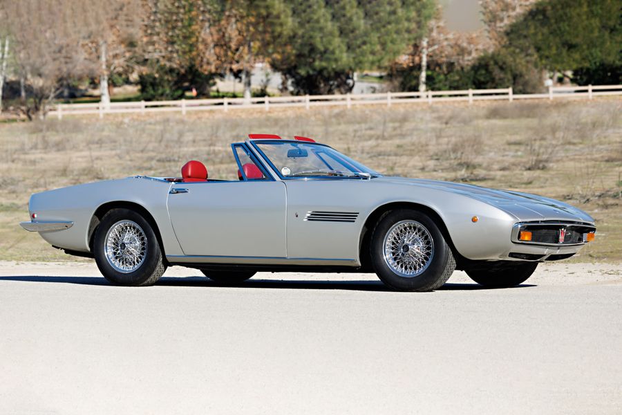 Maserati Ghibli Spider at Gooding's Amelia