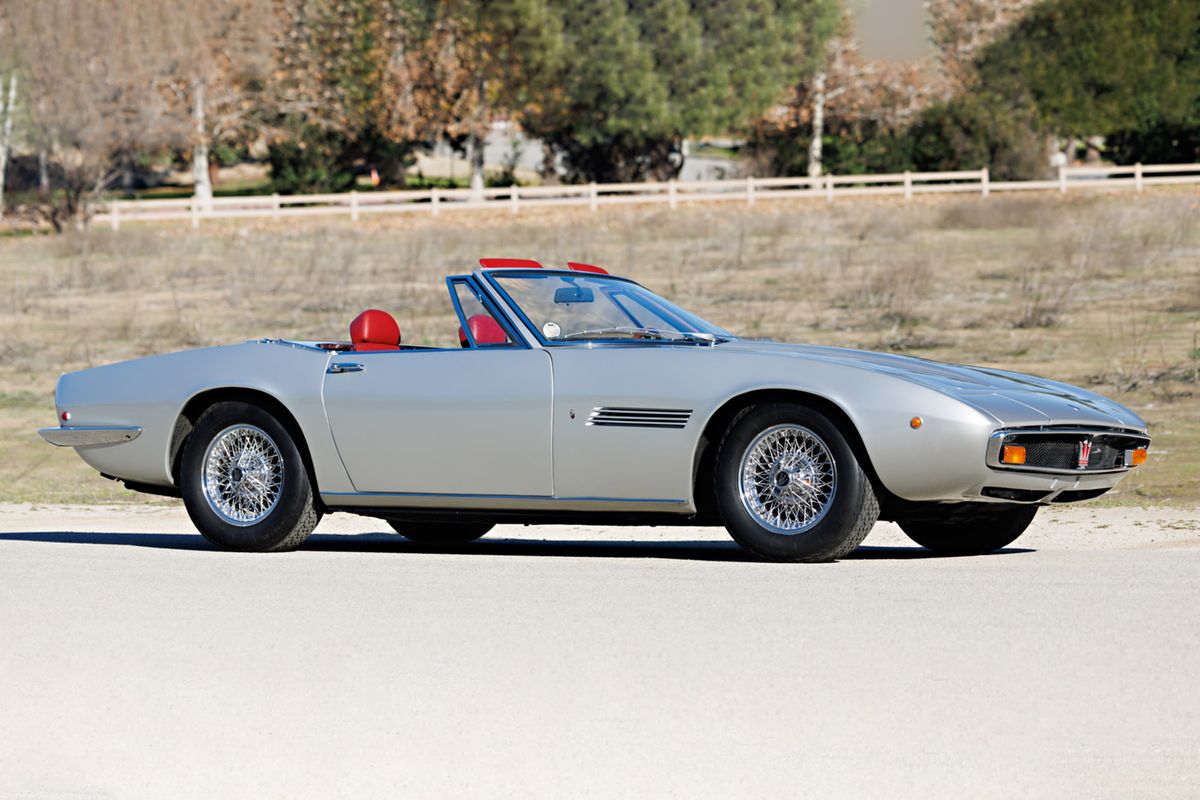 Maserati Ghibli Spider at Gooding's Amelia