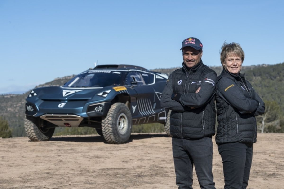 Jutta Kleinschmidt & Nasser Al-Attiyah confirmed for ABT CUPRA XE