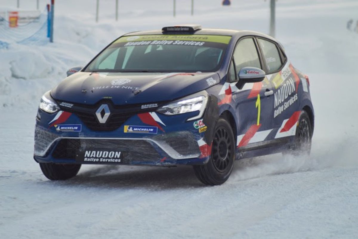 Romain Di-Fante wins the close-fought Clio Ice Trophy