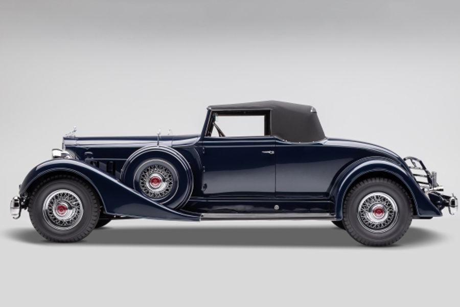 Once-in-a-lifetime display of Packards at Concours of Elegance