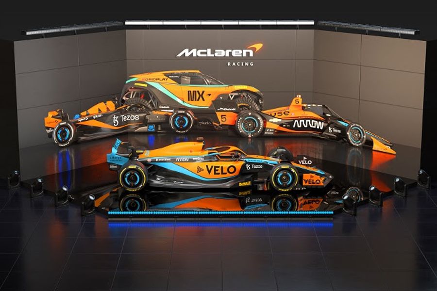 McLaren unveils 2022 Formula 1, IndyCar and Extreme E contenders