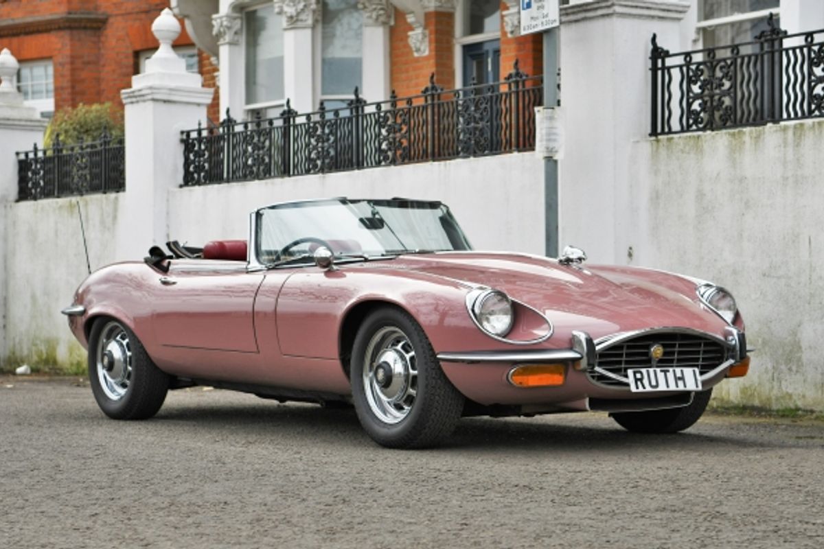 Car & Classic brings you a pink Jaguar E Type for your Valentine