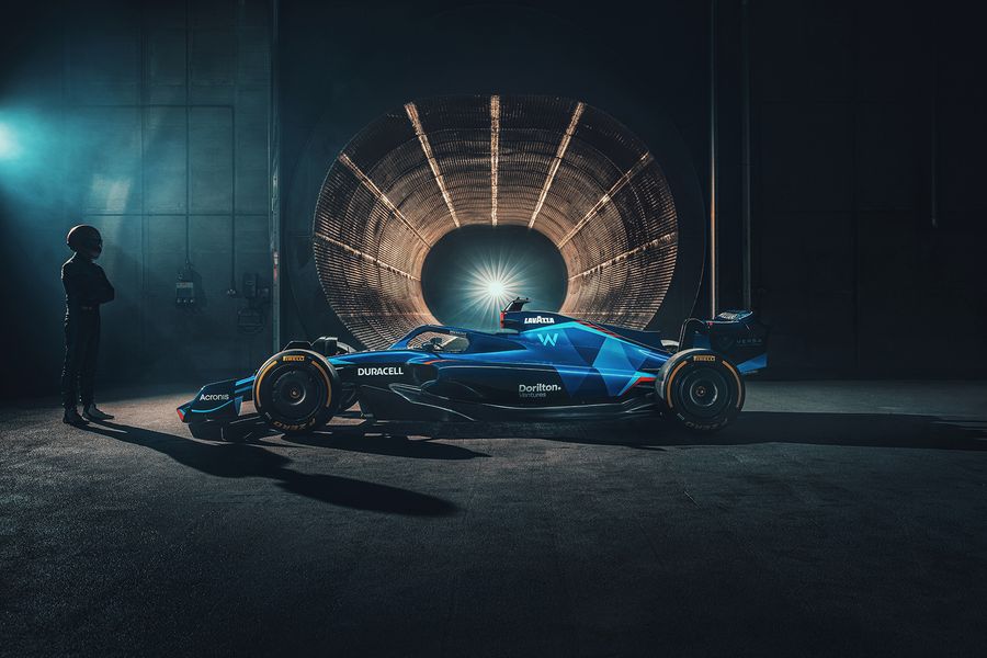 Williams unveils all new FW44  for the 2022 FIA Formula One season