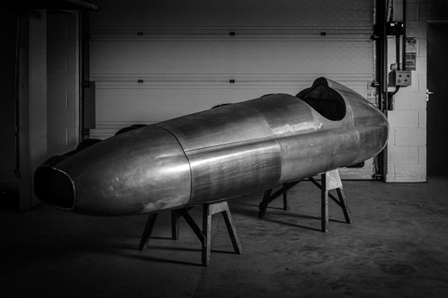 BRM discover the original body buck from Britain’s first Formula One car