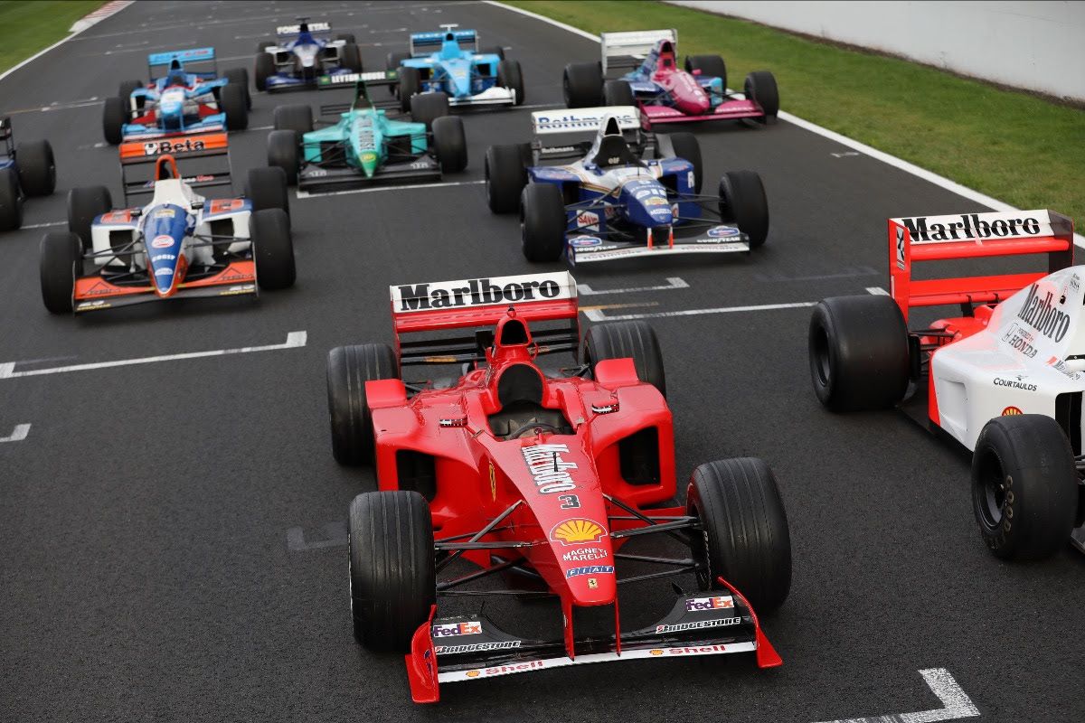 Greatest-ever sounding F1 cars revving for The Classic at Silverstone