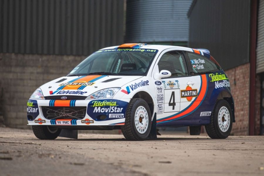 Highly collectable rally car driven by Colin McRae @ Silverstone Auctions