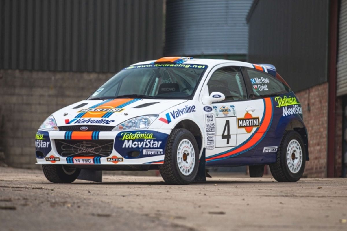 Highly collectable rally car driven by Colin McRae @ Silverstone Auctions