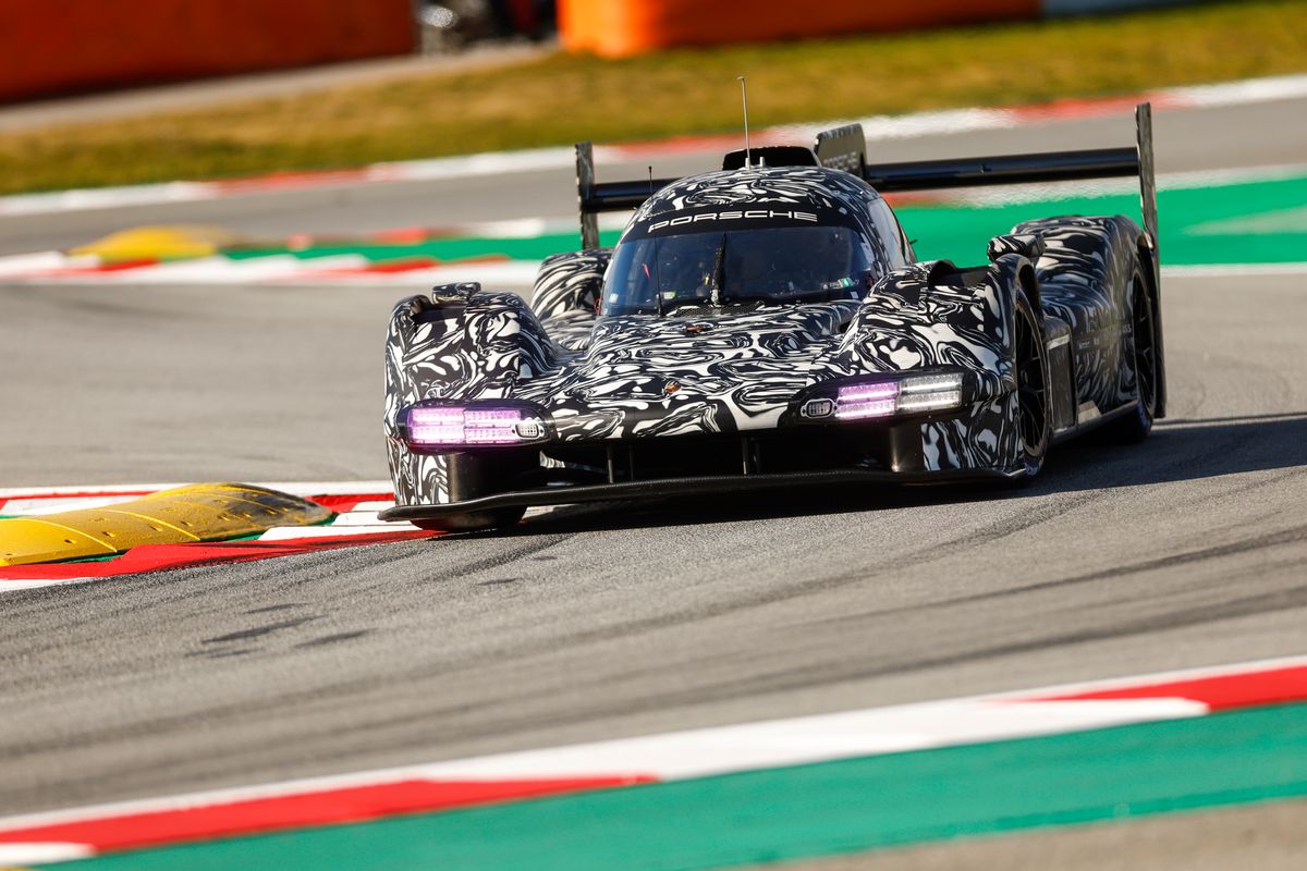 New Porsche LMDh prototype completes first international track test