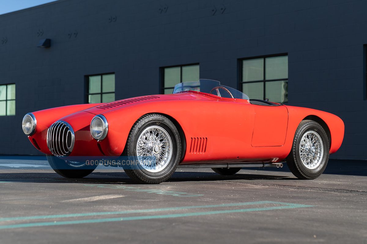 OSCA – MT4 2-AD 1500 Spider among Italian beauties at Gooding's