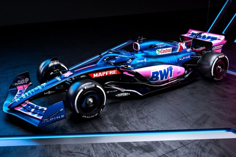 BWT Alpine F1 Team reveals 2022 F1 contender