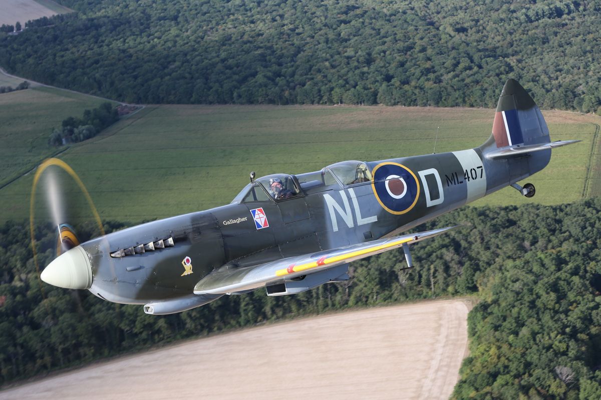  Win a flight in a WWII Spitfire with Bespoke Rallies