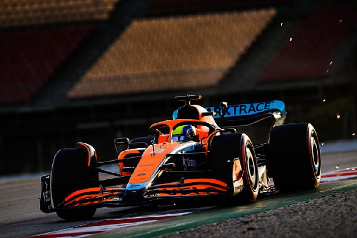 Lando Norris quickest on Day 1 of F1 Barcelona testing