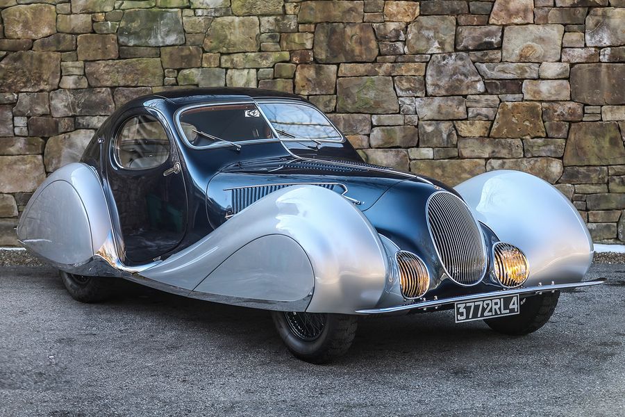 Talbot-Lago T150-C-SS Teardrop Coupe reaches $13,425,000 @ Gooding's