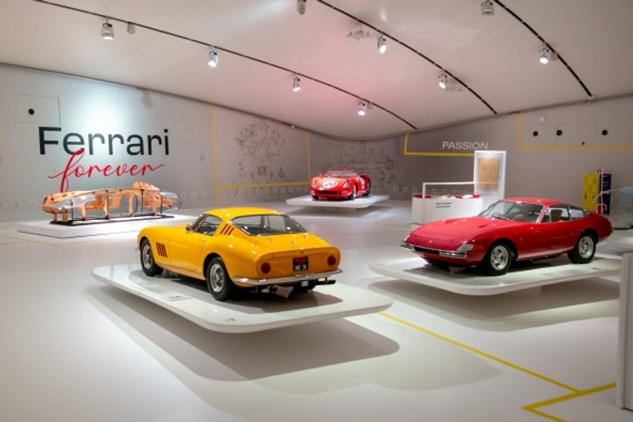 'Ferrari Forever' exhibition opens at the Enzo Ferrari Museum in Modena