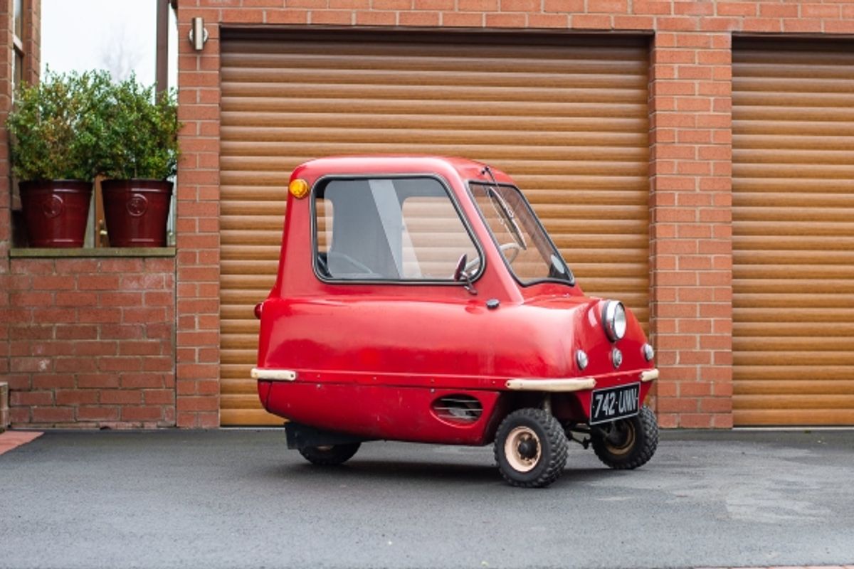 1963 Peel P50 microcar sells for £111,000 in the UK