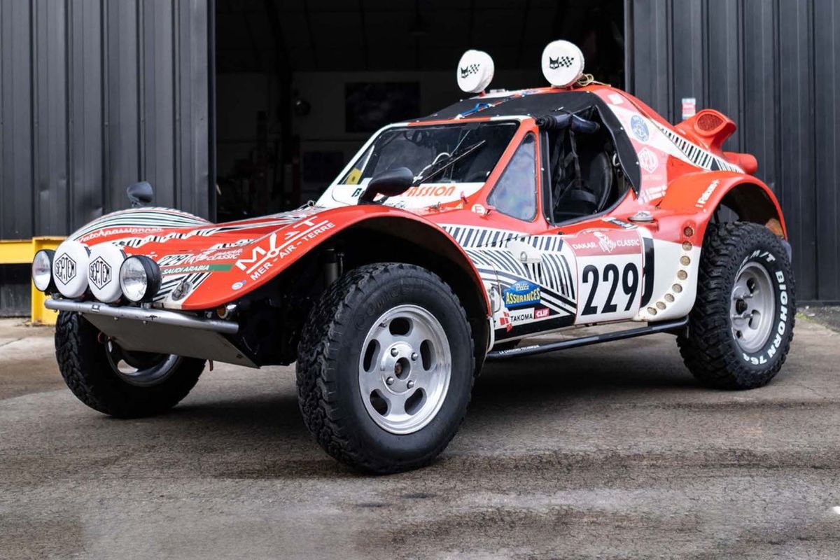 Iconic Sunhill Paris-Dakar Buggy on offer at Aguttes