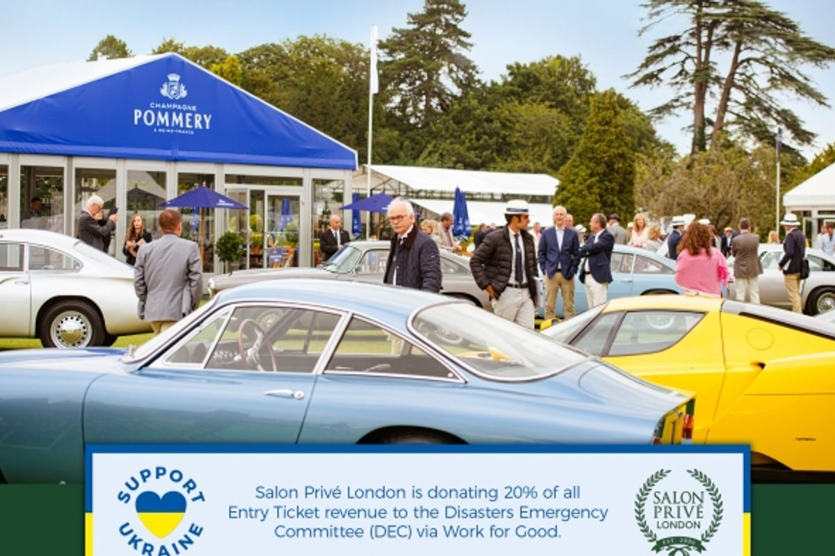 Salon Privé to donate 20% of ticket revenue to DEC Ukraine Humanitarian Appeal