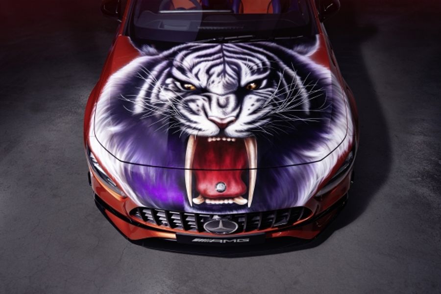 Mercedes-AMG and Palace Skateboards present four spectacular Art Cars