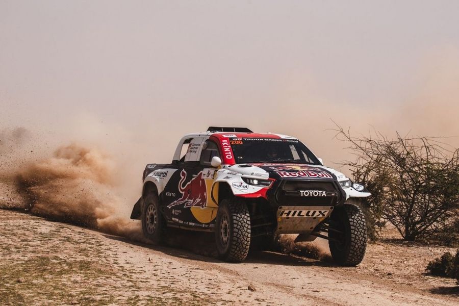  Al-Attiyah & Baumel win weather shortened Qatar International Baja