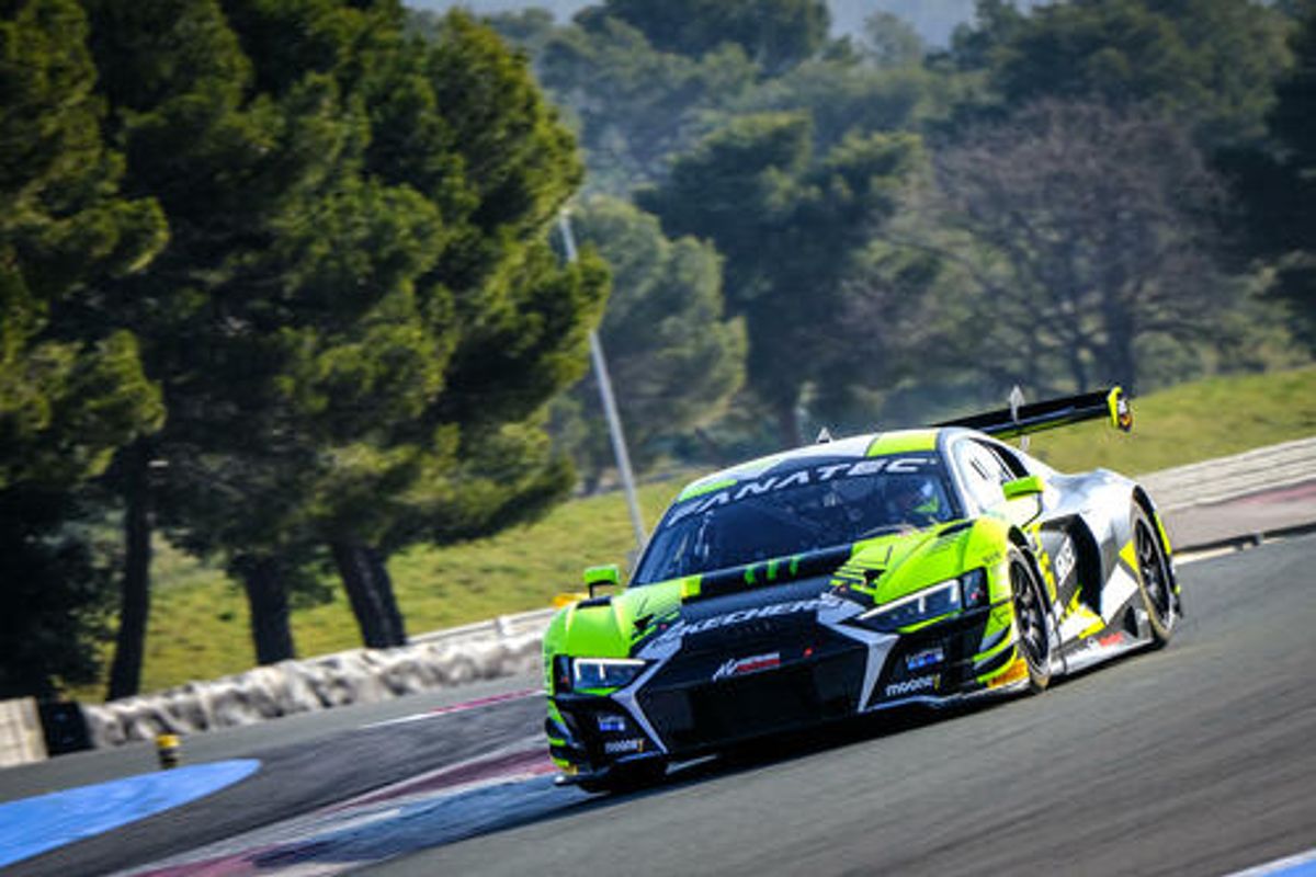 24 Audi customer racecars in SRO European GT, Valentino Rossi on the grid