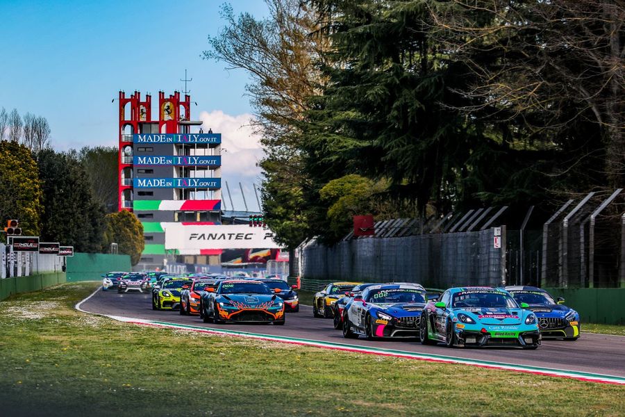 Lachenauer & Bowers take GT4 European Series race one victory in Imola