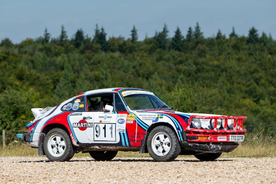 Porsche 911 Carrera 3.0-Litre Rally Car at Bonhams Goodwood auction
