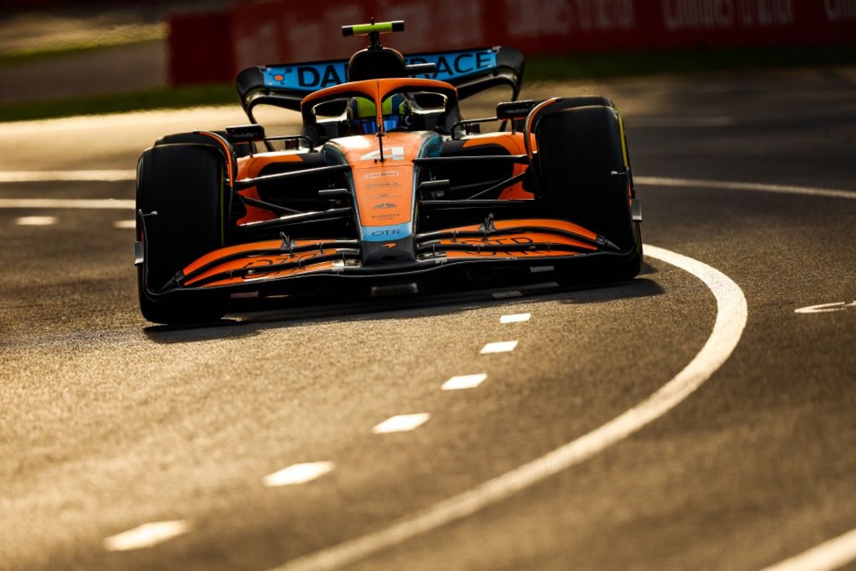 Norris tops final Australian Grand Prix practice
