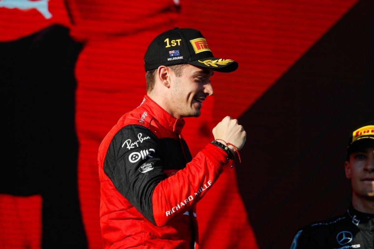Charles Leclerc takes Australian Grand Prix win for Ferrari