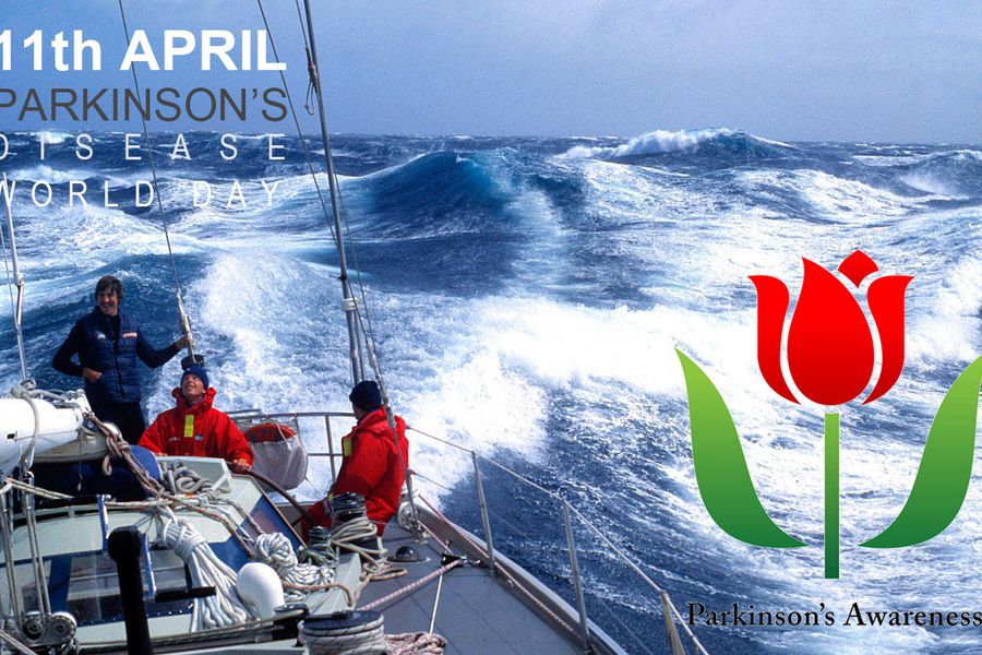 OGR wears a red tulip on April 11 to raise awareness of World Parkinson's Day