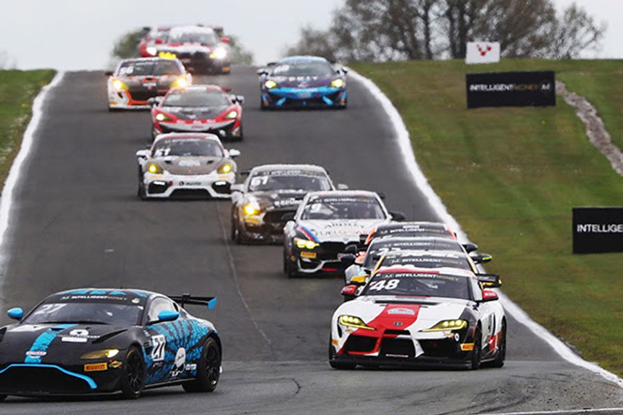 Paddock and Newbridge win British GT Race 2 on corrected times