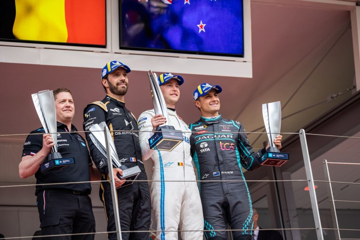 Stoffel Vandoorne takes Formula E Championship lead with Monte Carlo win