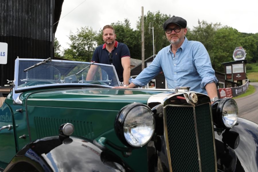 Stars of Salvage Hunters Classic Cars @ Hagerty Hill Climb