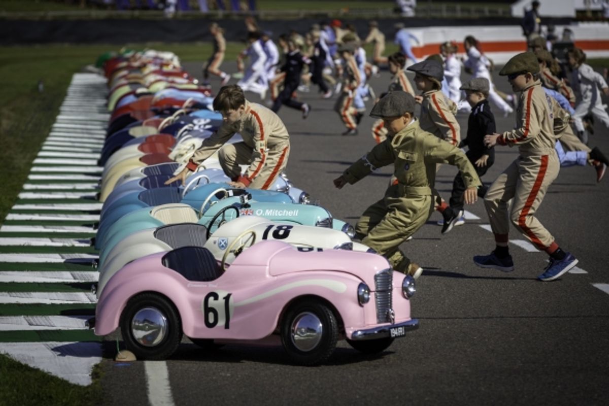Goodwood Revival celebrates 10 years of children's Settrington Cup race