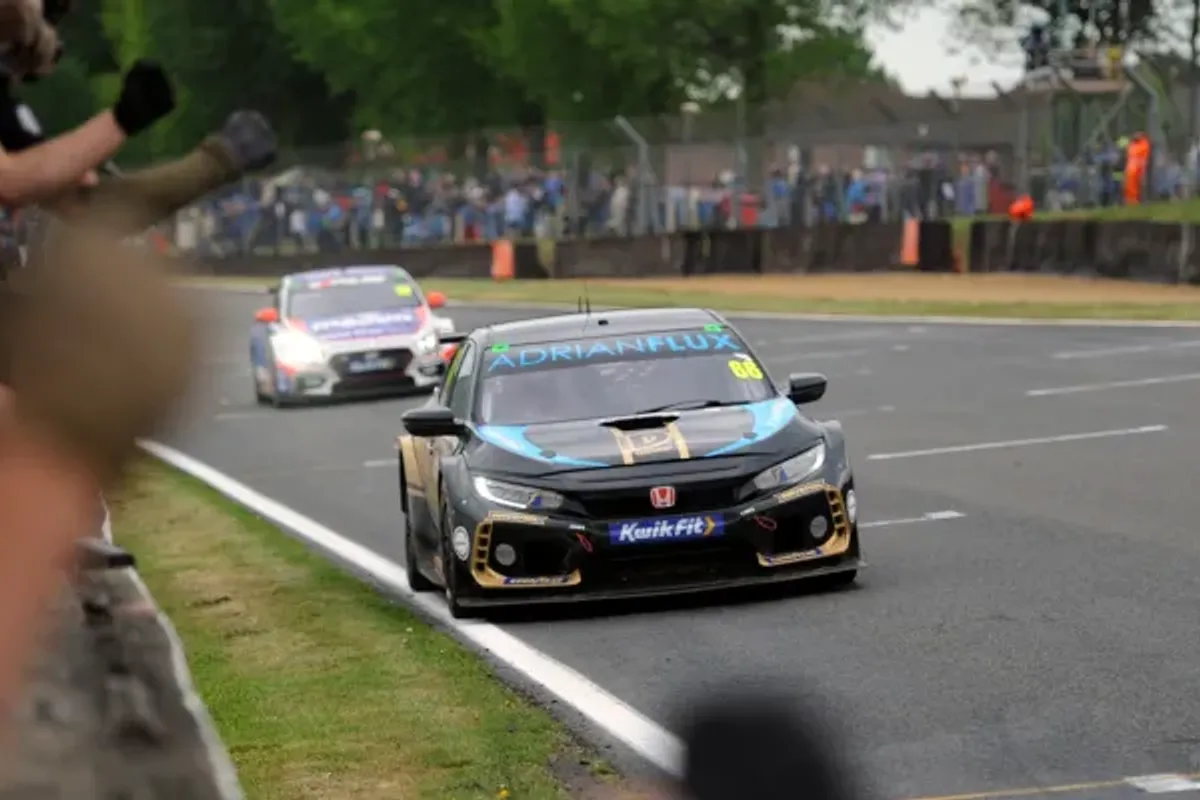 Josh Cook wins Brands Hatch BTCC Race 1