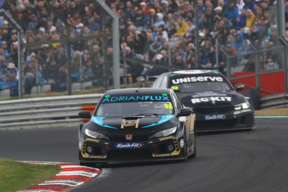 Josh Cook doubles up at Brands BTCC