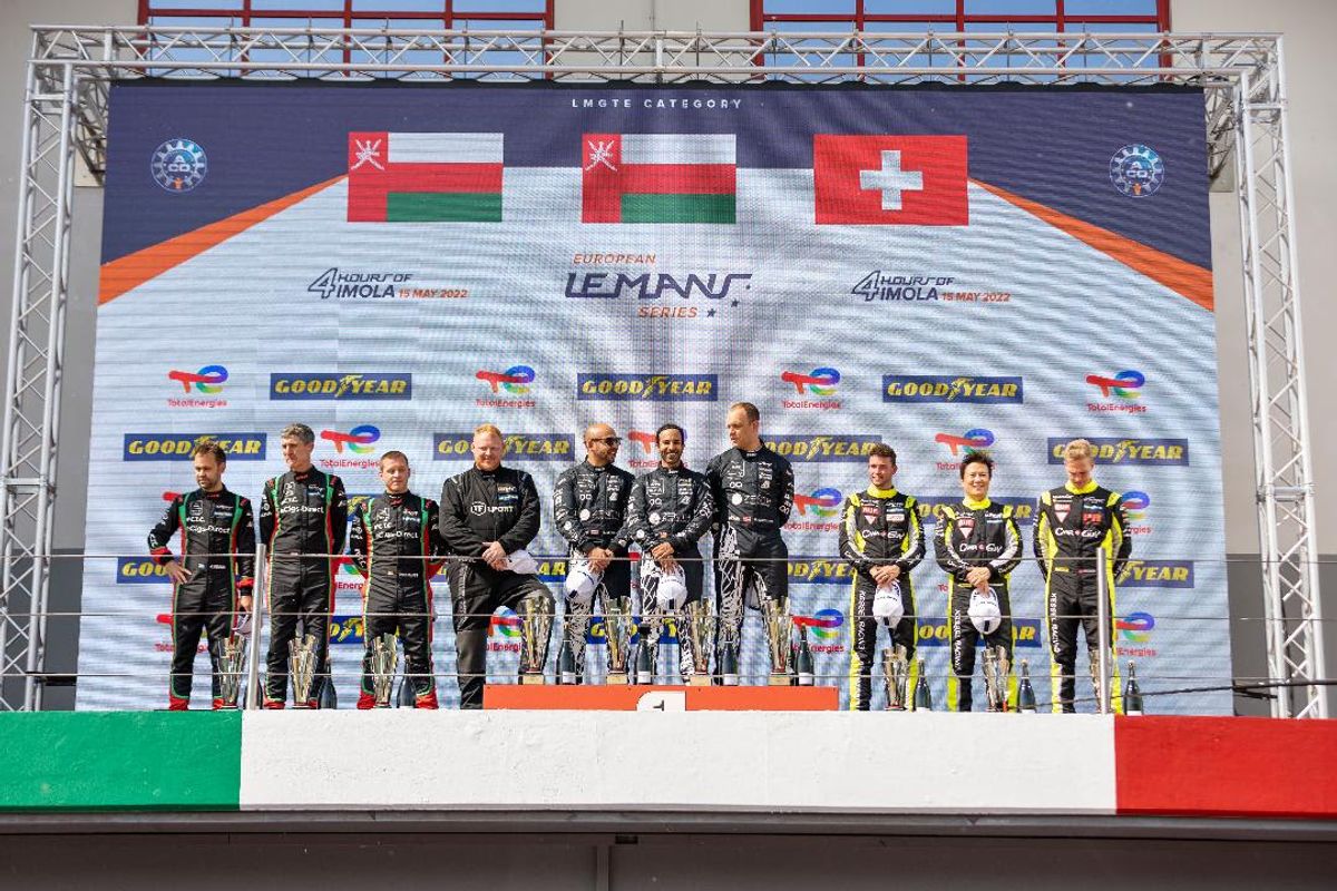 Maiden ELMS GTE Victory For Ahmad Al Harthy & Oman Racing At Imola