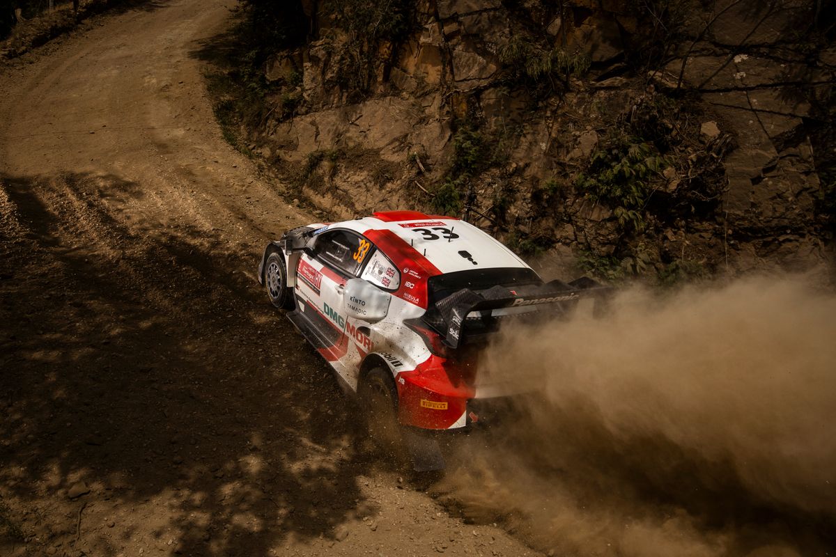 Evans leads WRC  Rally de Portugal after a gruelling Friday