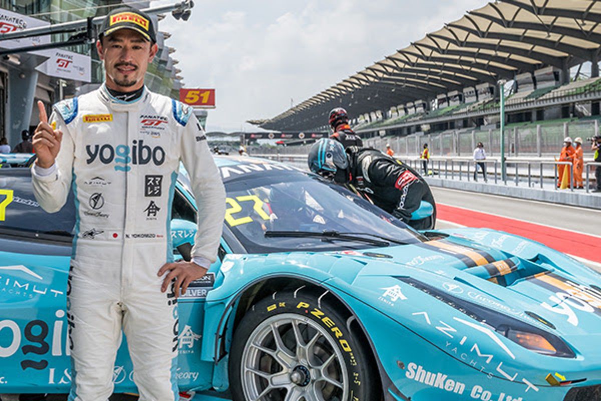 Yogibo’s Yokomizo and EBM’s Bamber claim GT World Challenge Asia poles