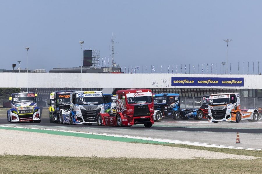 Perfect weekend for Norbert Kiss @ Misano’s European Truck Racing Championship