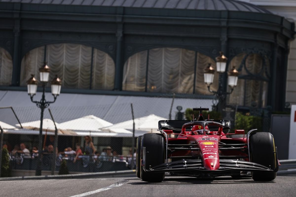  Charles Leclerc leads Ferrari 1-2 in Monaco GP FP2