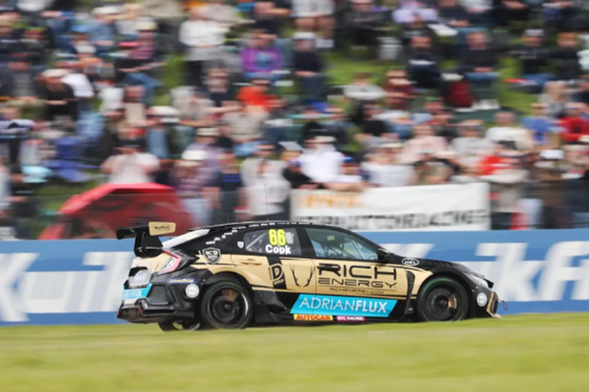 Josh Cook claims victory in Thruxton BTCC opener