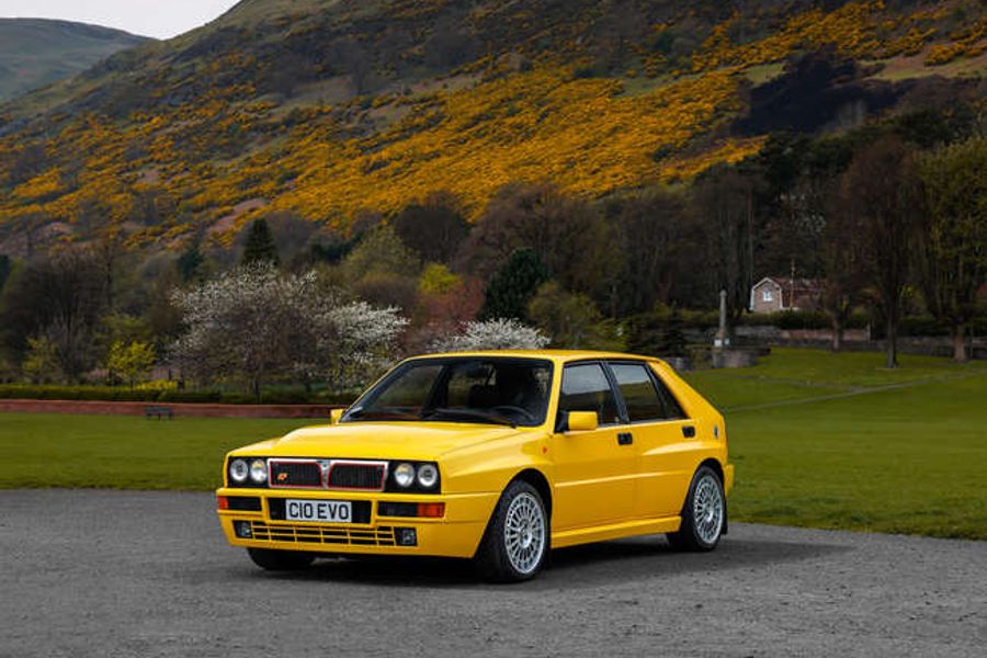 Lancia Delta Integrale Giallo Ferrari sells for £104,625 at Silverstone Auctions, results