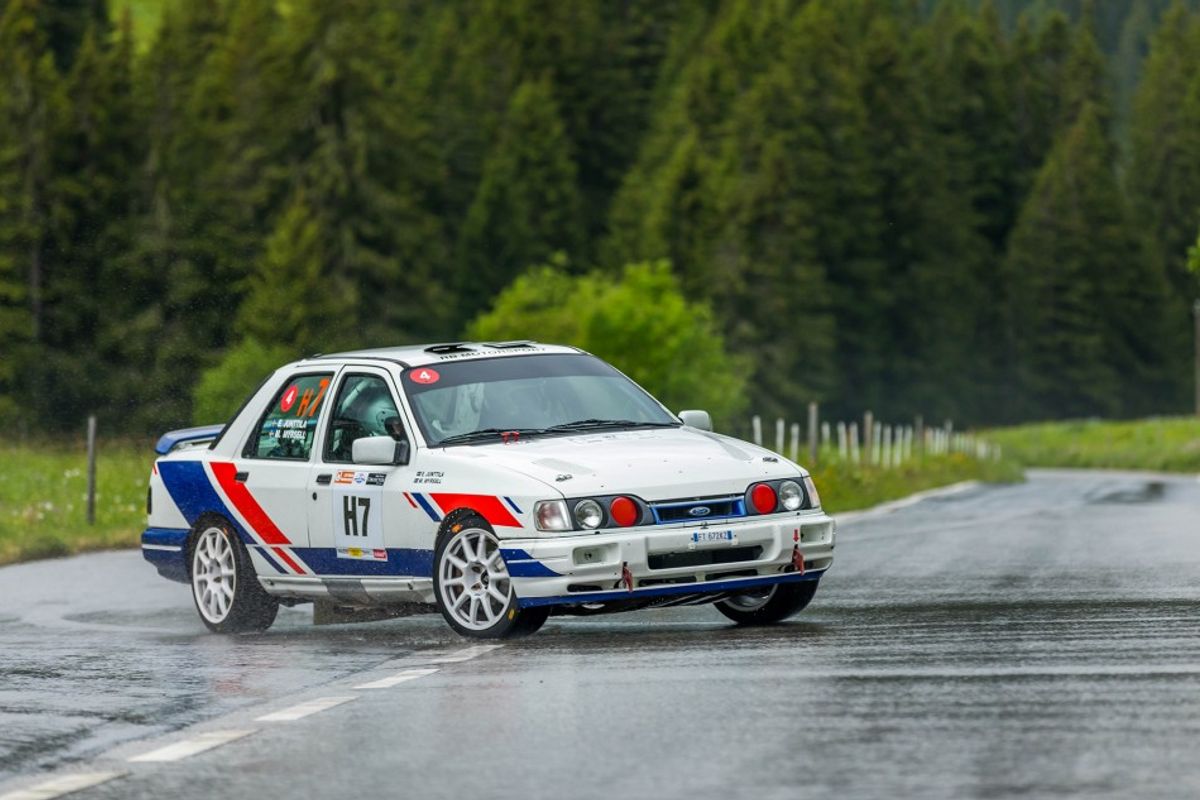 EHRC: Mats Mysell & Esko Junttila take early lead on Rallye du Chablais