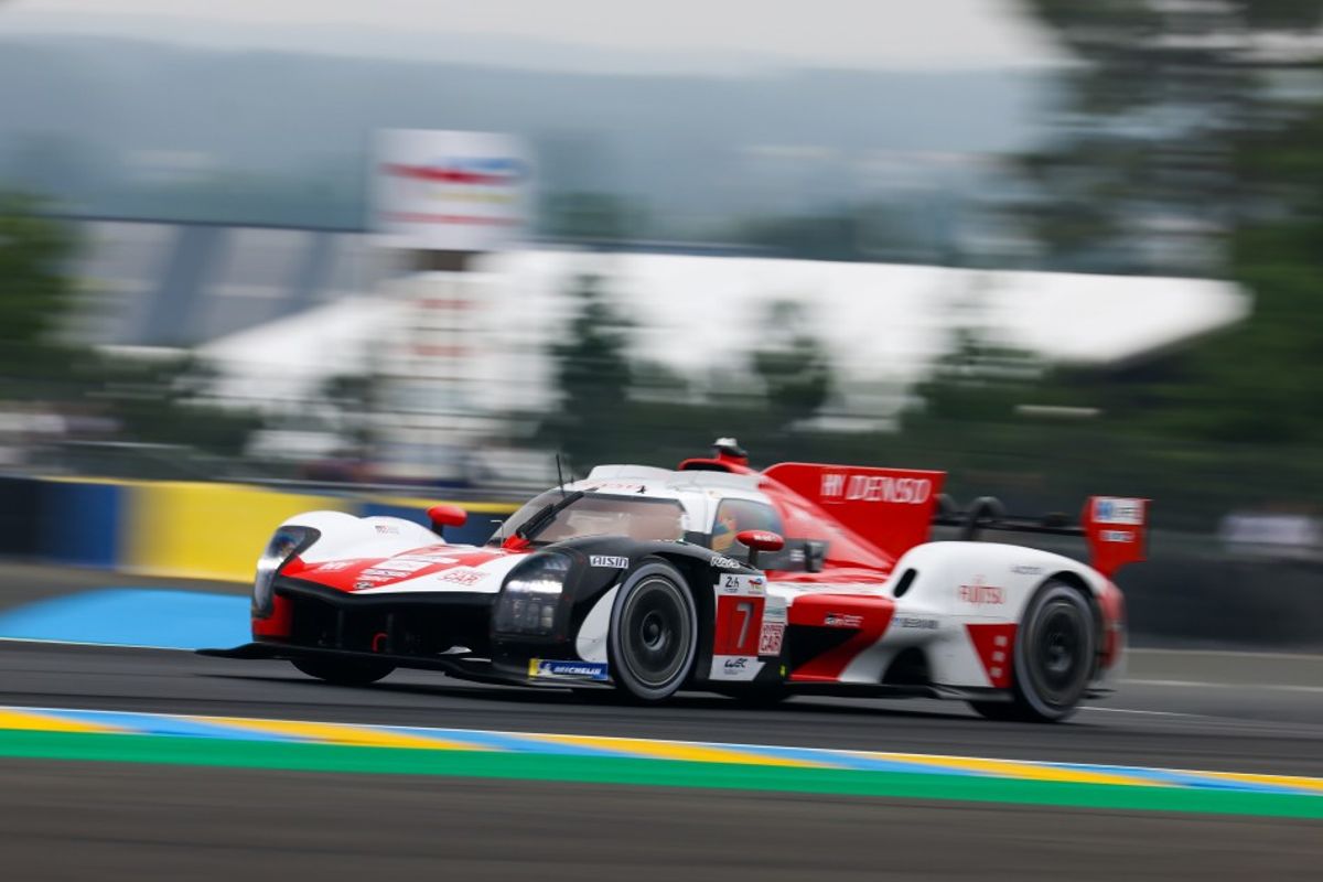 Toyota on top of Le Mans 24hr test day