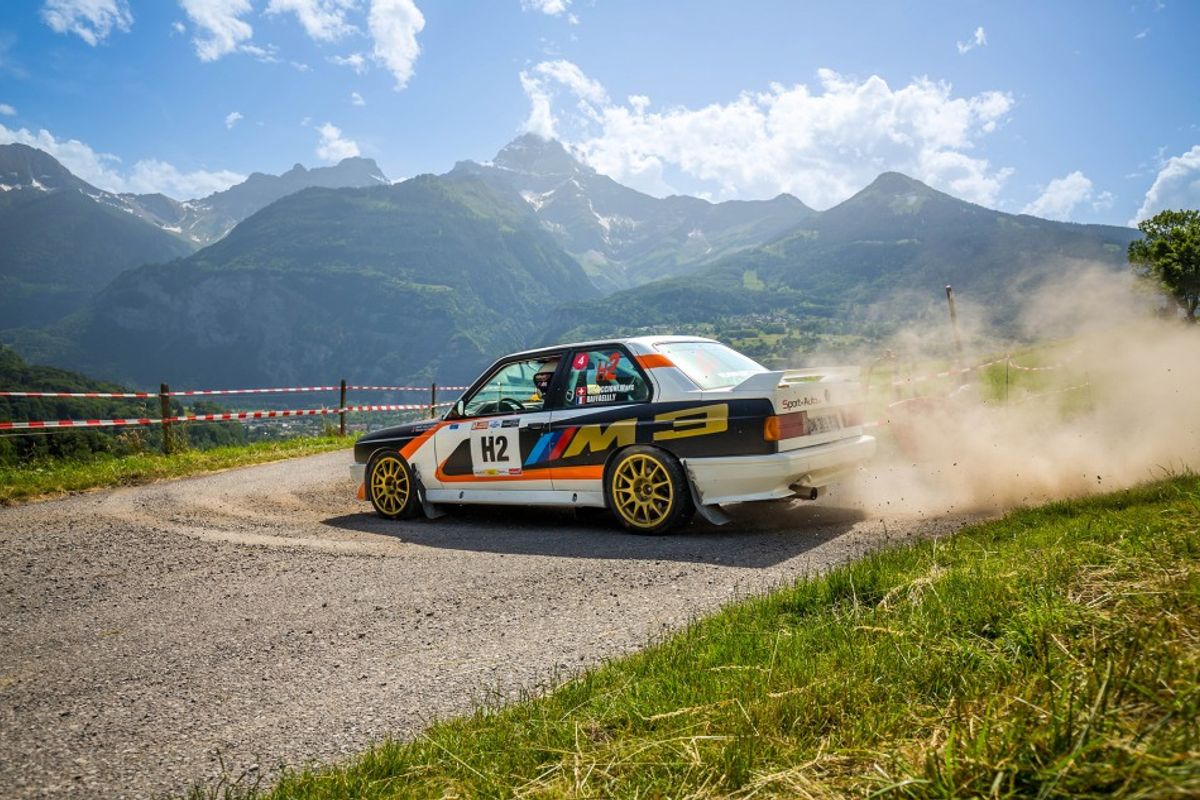 EHRC: Marc Valliccioni & Yoann Raffaelli win Rallye du Chablais with BMW M3 E30
