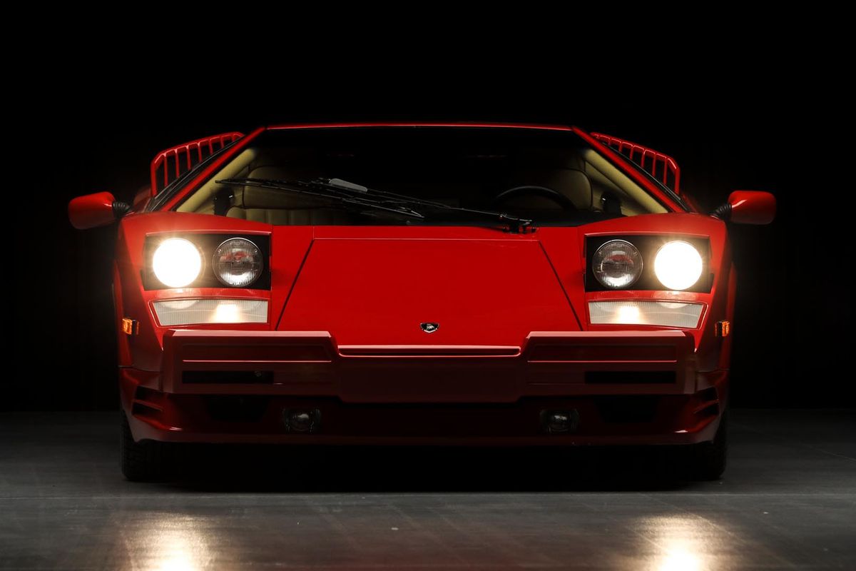 Rare 25th Anniversary Lamborghini Countach @ Worldwide Auctioneers