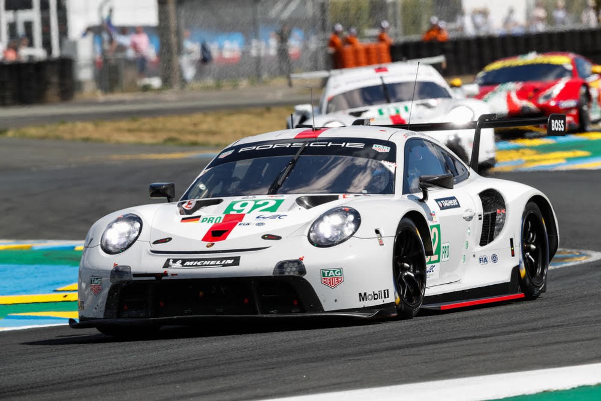 Strong start at Le Mans for Porsche and its customer teams